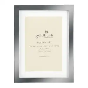 Goldbuch Bilderrahmen Modern Art silber