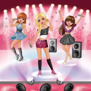 Goldbuch Sound & Light-Schultüte 70cm Glamour Girl