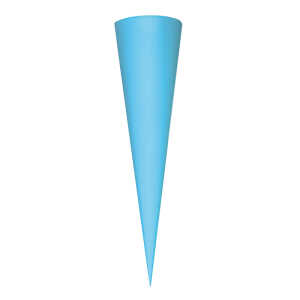 Goldbuch Bastelschultüte 70cm ohne Filzverschluss hellblau