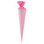 Goldbuch Bastelschultüte mit farbigem Filzverschluss rosa
