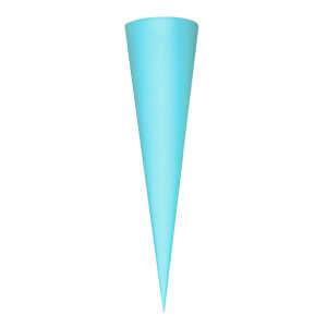 Goldbuch Bastelschultüte 70cm ohne Filzverschluss eisblau