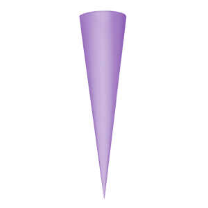 Goldbuch Bastelschultüte 70cm ohne Filzverschluss lila