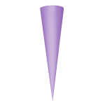 Goldbuch Bastelschultüte 70cm ohne Filzverschluss lila