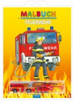 Trötsch Malbuch Feuerwehr mit Hubschra