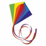 Drachen Classic Einleiner Ripstop 70x70cm