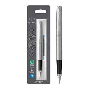 PARKER Füllfederhalter JOTTER Edelstahl C.C. M Blau 3026980310127