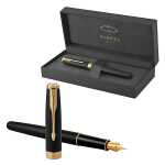 PARKER Füllfederhalter Sonnet Matte Black G.C. M...