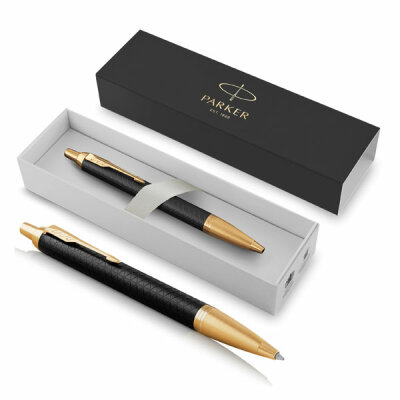 PARKER    IM Premium Black/Gold G.C. M Blau