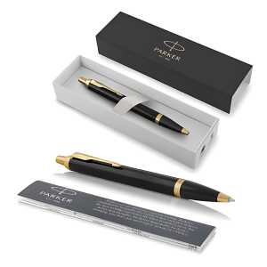 PARKER IM Black Lacquer G.C. M Blau