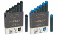 PARKER -6 QUINK Mini Blau auswaschbar und löschbar...