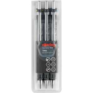 rotring Druckbleistift Tikky 0,35 mm, 0,5 mm, 0,7mm HB schwarz