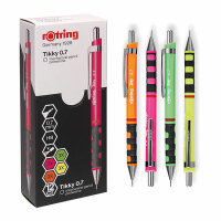 ROTRING  Tikky 0,7 Neon - sortierte Farben 
je 3...