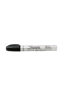 Permanent Marker Metallschaft "Small" Rundspitze ~ 1,0 /3,0 Schwarz