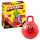 Idena Sprungball rot Happy Face, Ø 45-50cm