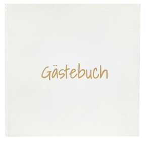 2027  GÜSS Gästebuch, 80 S., Hardcover elfenbein