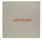 GÜSS Gästebuch, 80 S., Hardcover grau