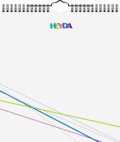 HEYDA 2070451 Bastelkalender immerwährend 215 x 24...