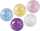 BRUNNEN Gummiball Flummi Glitter