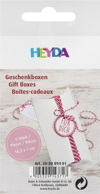 HEYDA 203089401 Geschenkbox 70 x 105 mm Karton creme