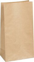 HEYDA 203089301 Bodenbeutel 240 x 130 x 75 mm Papier natur