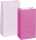 HEYDA Bodenbeutel 130 x 75 x 240 mm 97 x 60 x 180 mm Papier rosa