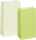 HEYDA Bodenbeutel 130 x 75 x 240 mm 97 x 60 x 180 mm Papier grün