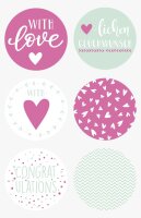 HEYDA 203780803 Sticker Love 10 x 19 cm Sticker Ø...