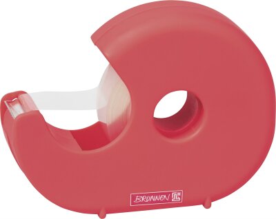 BRUNNEN Klebeband Abroller red