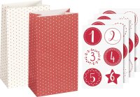 HEYDA 203089331 Adventskalender -Set 180 x 97 x 60 mm...