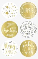 HEYDA 203780807 Sticker Merry Xmas 10 x 19 cm Sticker...