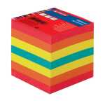 Notizklotz 9x9cm 700Blatt farbig geleimt mit Deckblatt...