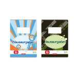 Schulheft, A5, Sonderlineatur, HA, 48 Blatt, farbig