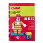 Herlitz Fotokarton 22 x 32 cm 10 Blatt farbig sortiert
