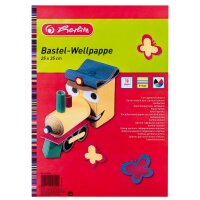 Herlitz Bastelwellpappe E-Welle 10er