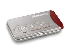 Pelikan Tintenpatrone Edelstein Ink GTP/6 Ink of the year Garnet MEtui