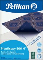 Pelikan Durchschreibpapier 200H DINA4/100 B blau,Plenticopy