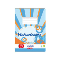 Herlitz Vokabelheft A5 32 Bl. Lin 53 FSC Mix