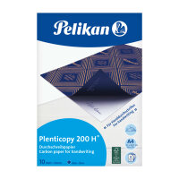 Pelikan Durchschreibpapier 200H DINA4/10 Bl blau,Plenticopy