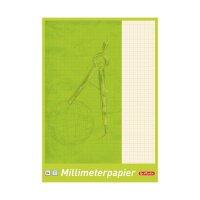 Herlitz Millimeterblock A4 25 Blatt