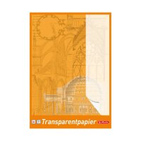 Herlitz Transparentpapierblock A4 30 Blatt