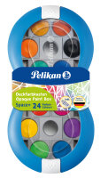 Pelikan Deckfarbkasten Space+ 735 SP/24 bla in FS-Banderole