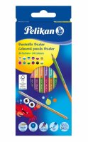 Pelikan Buntstifte 12er rund dünn BRB12LN