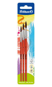 Pelikan Haarpinsel S 23/4/6/8 B Blister