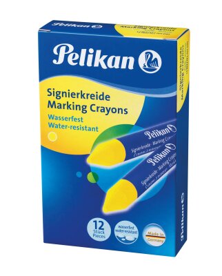 Pelikan Signierkreide gelb 762/12