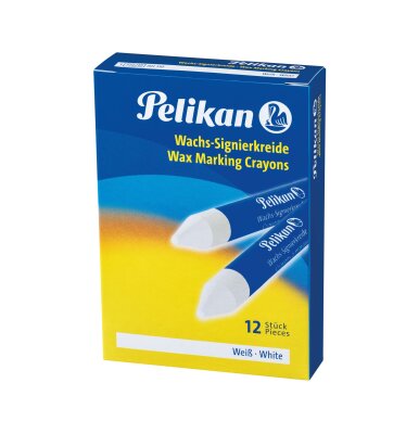 Pelikan Wachs-Signierkreide 772/12 weiß i.S