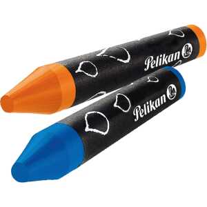Pelikan Wachsmaler rund wasservermalbar blau 666/8 WL