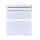 Herlitz Briefumschlag DL sk. hfr ws 100St mit Innendruck Folienpackung