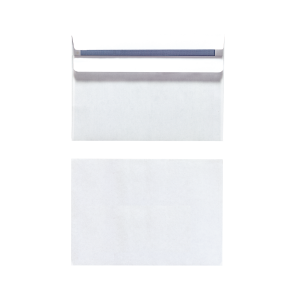 HLZ Briefumschläge C6 sk ohne Fenster , weiß - 25er Pack