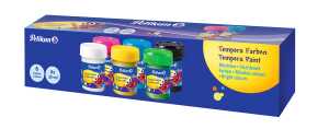 Pelikan Temperafarben Schulmalfarben 6 x 25 ml