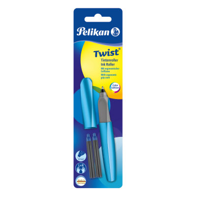 Pelikan Tintenroller Twist R457 Frosted Blue +2KM/B Blister